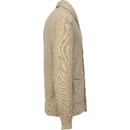 Shawl Collar Cardigan Wool, Cashmere