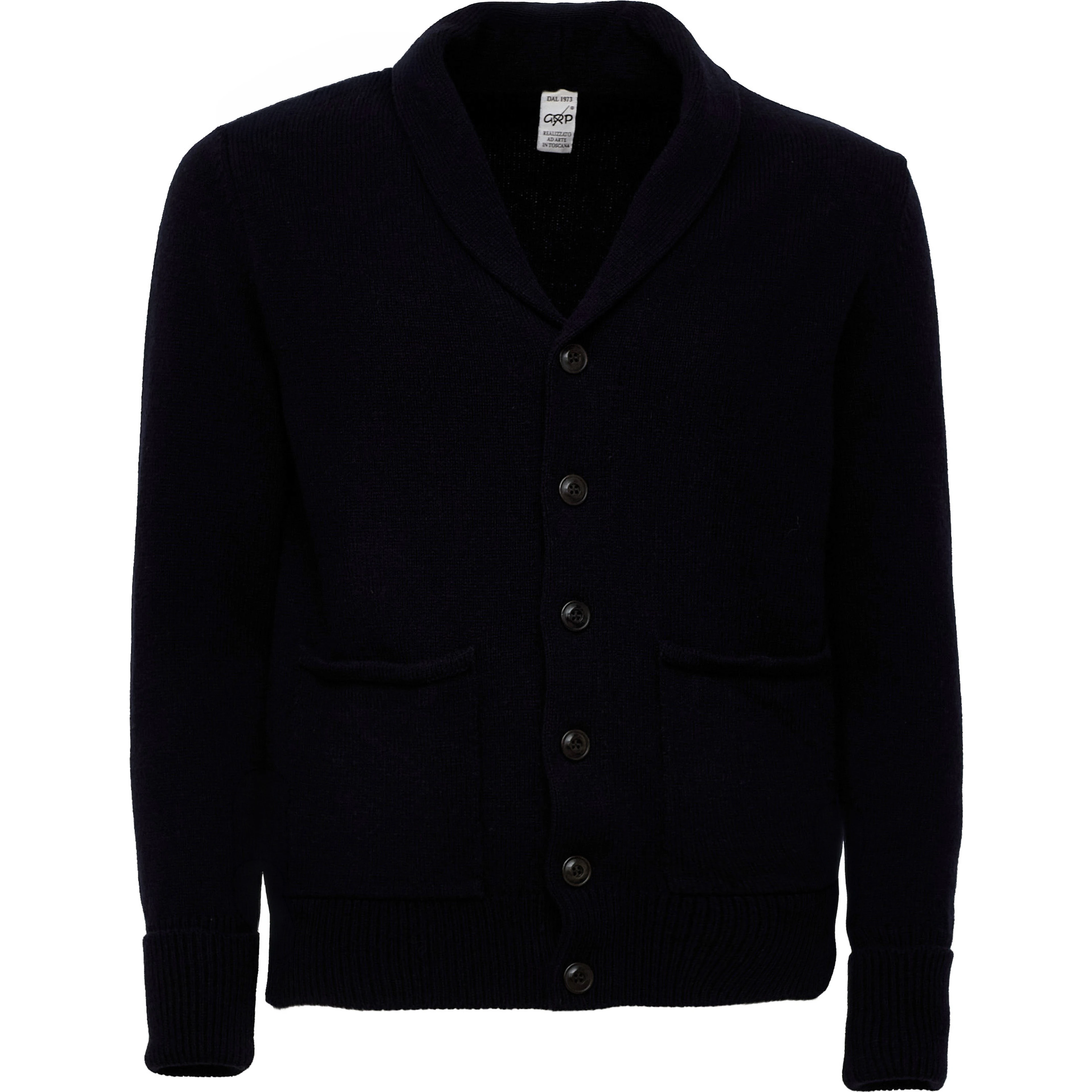 Shawl Collar Cardigan Wool, Cashmere