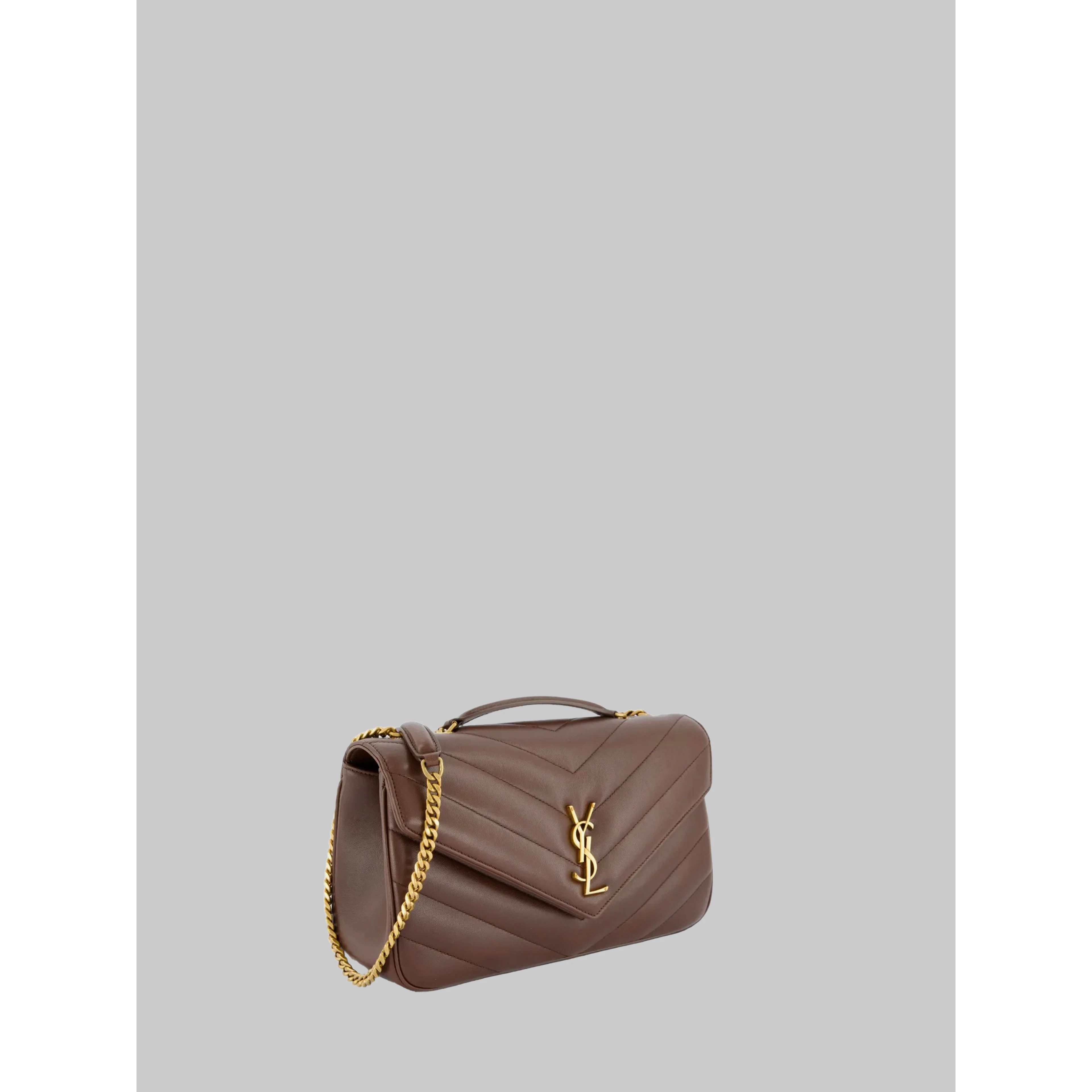 Medium Loulou bag in quilted leather
