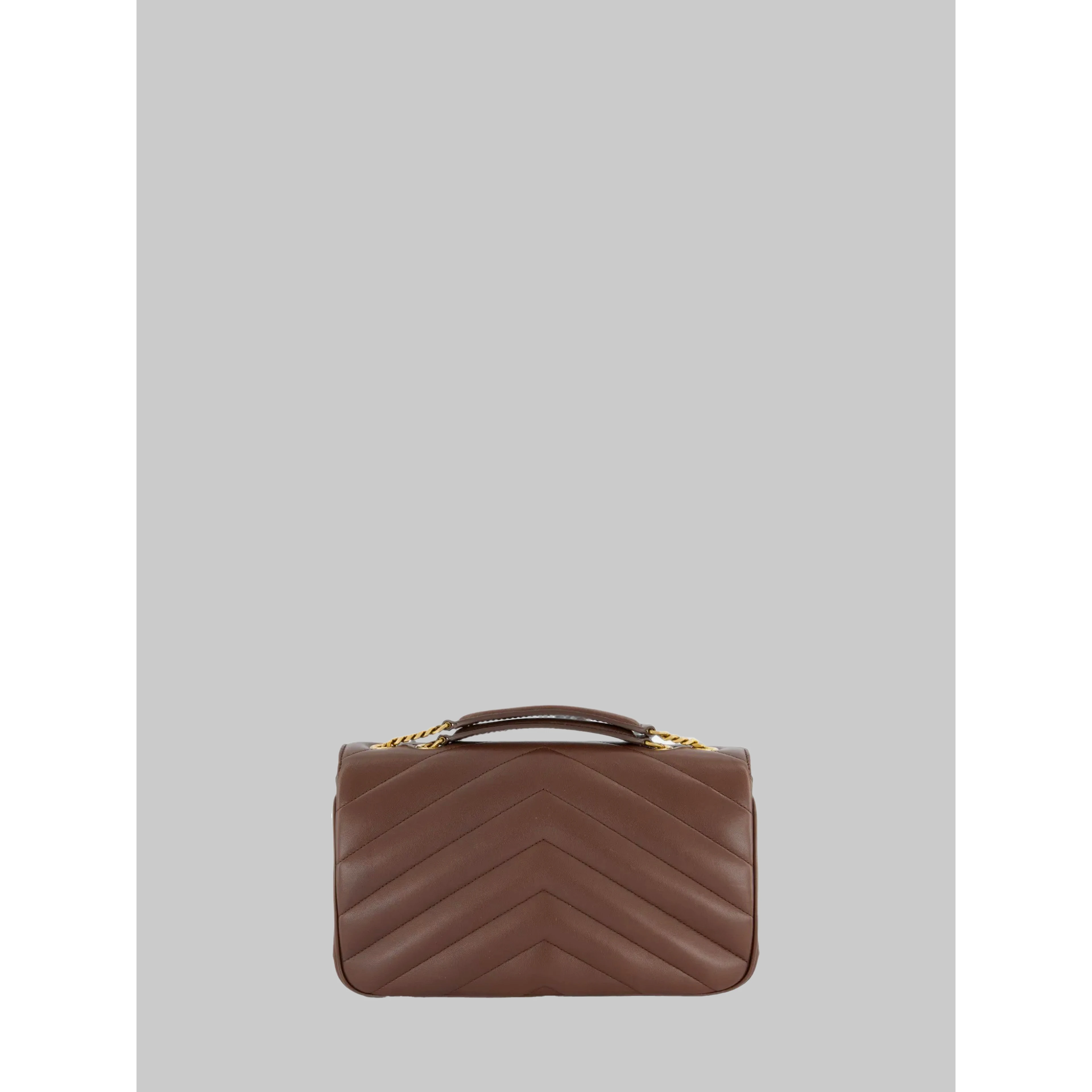Medium Loulou bag in quilted leather