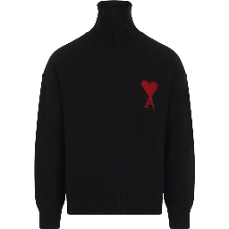 Ami ADC Funnel Neck Sweater