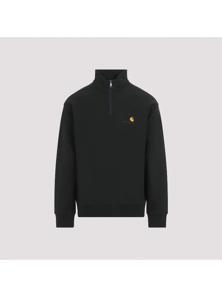 Carhartt Wip Half Zip American Script Sweatshirt