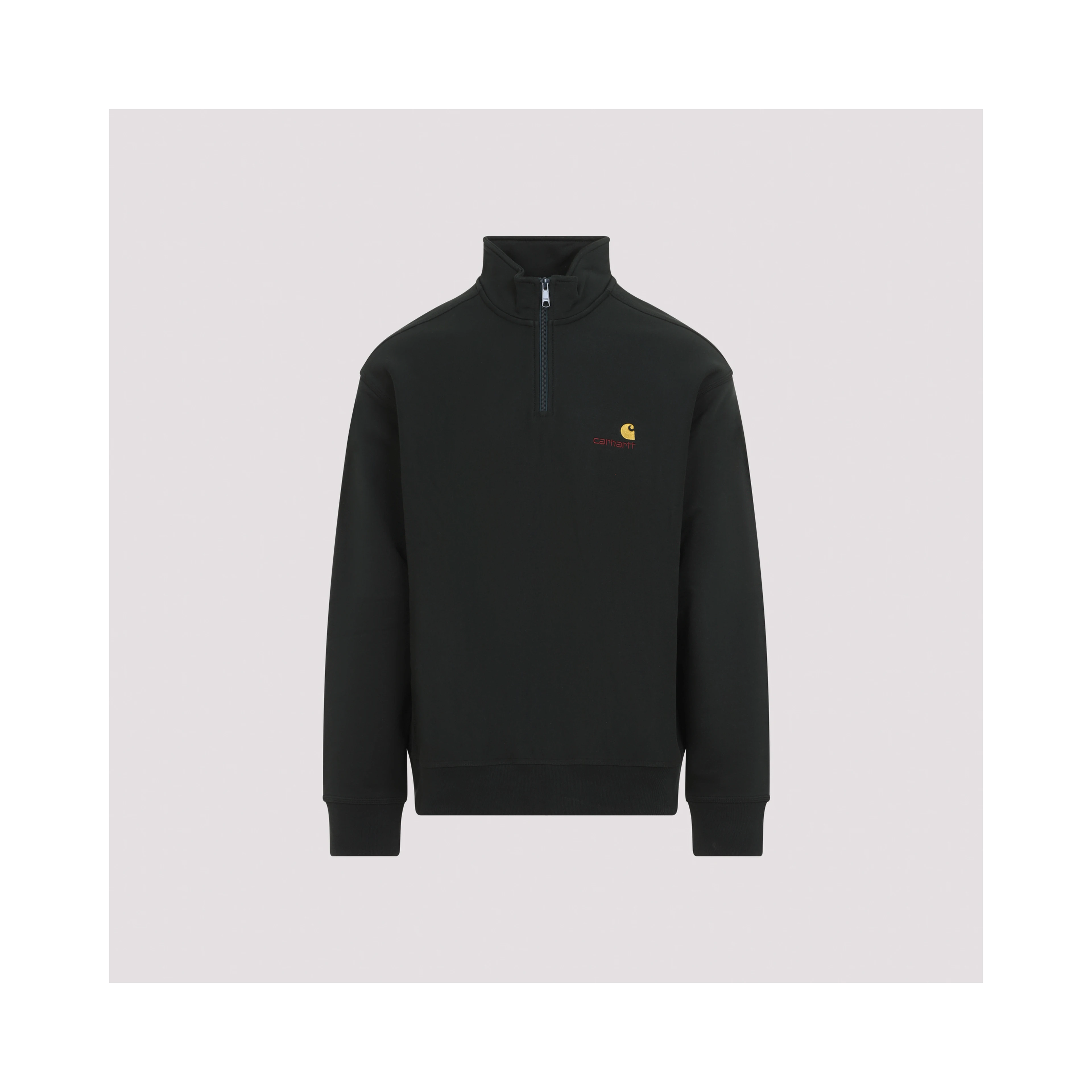 Carhartt Wip Half Zip American Script Sweatshirt