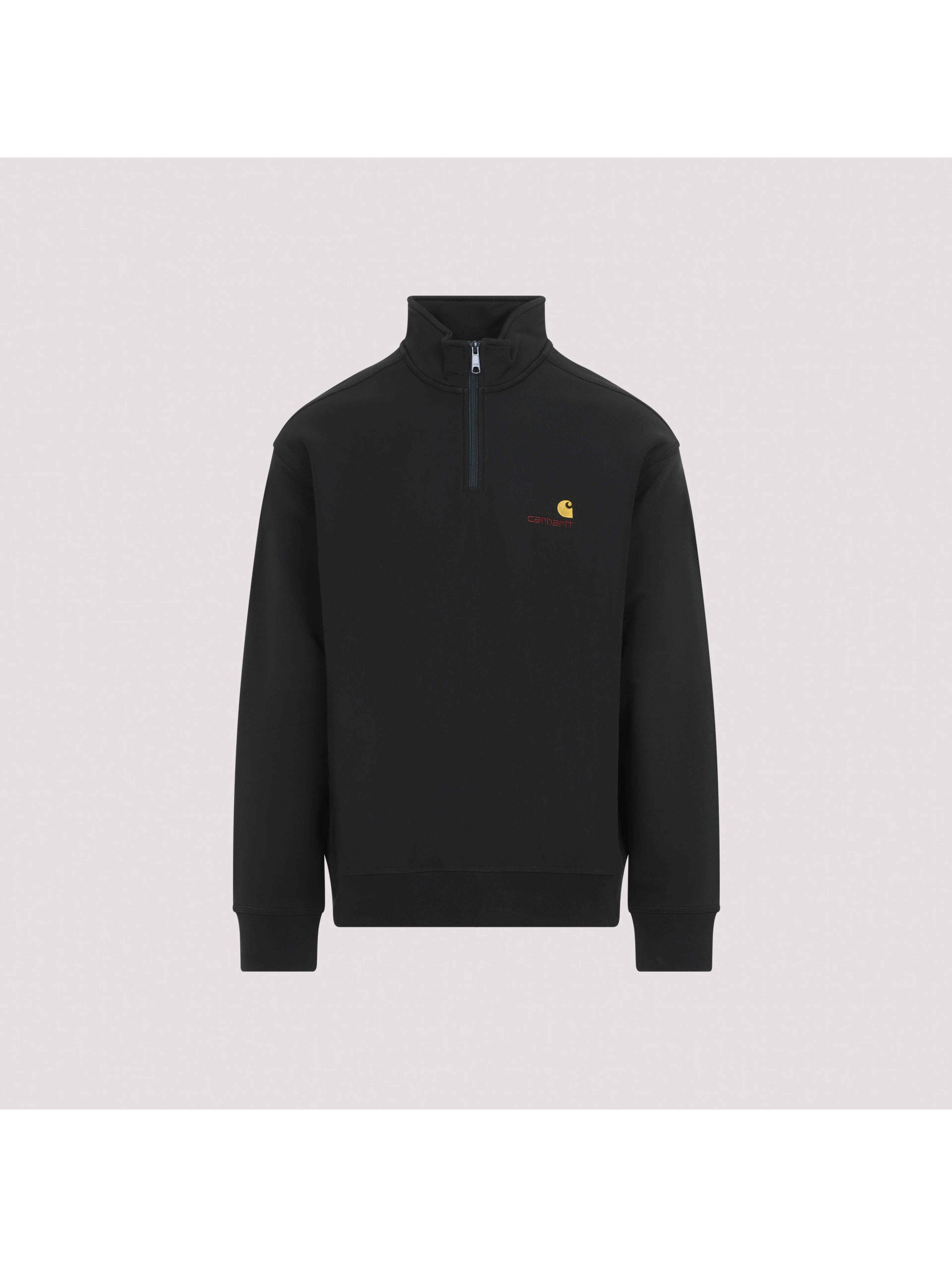 Carhartt Wip Half Zip American Script Sweatshirt