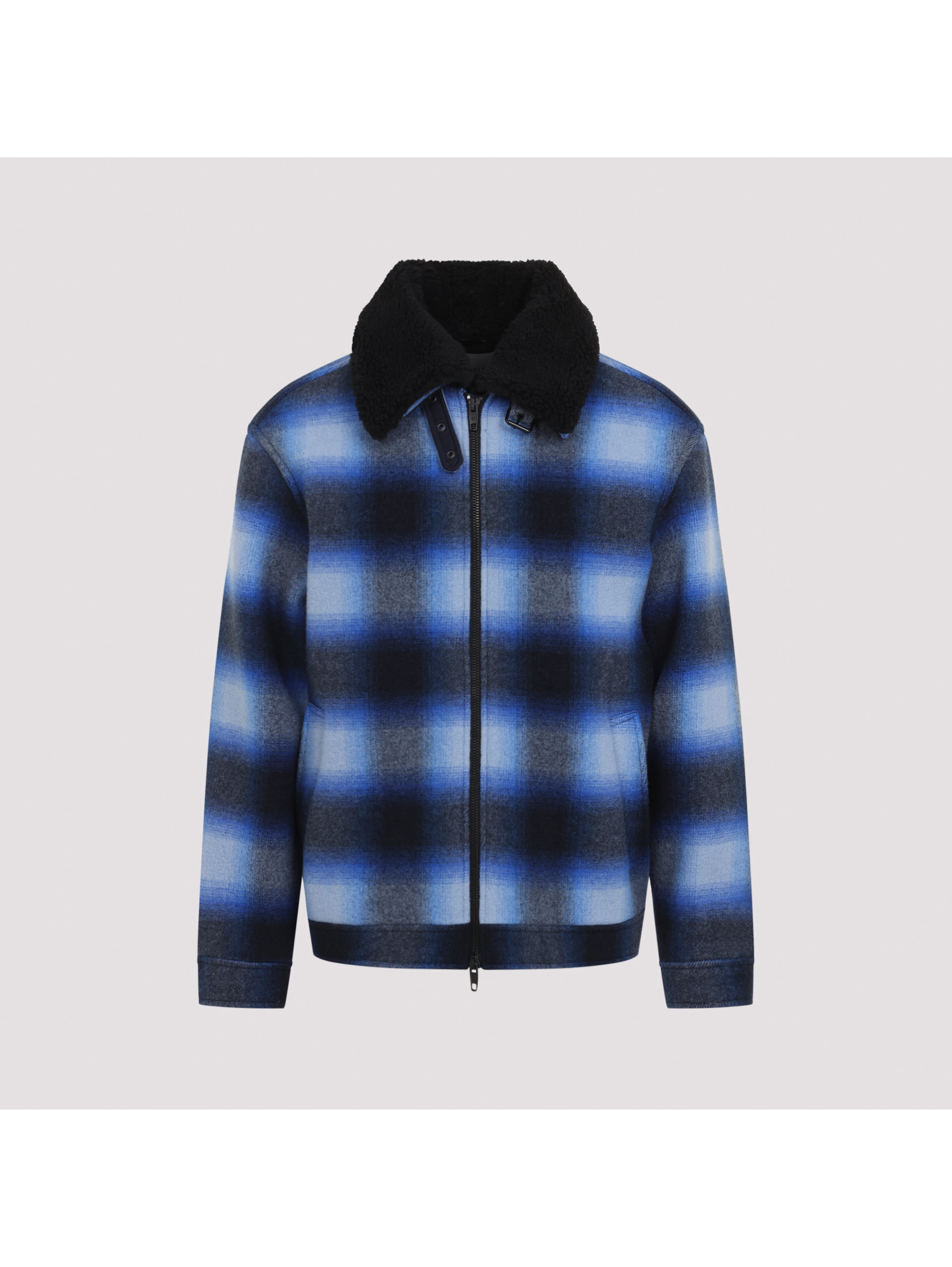 FLANNEL BOMBER JACKET
