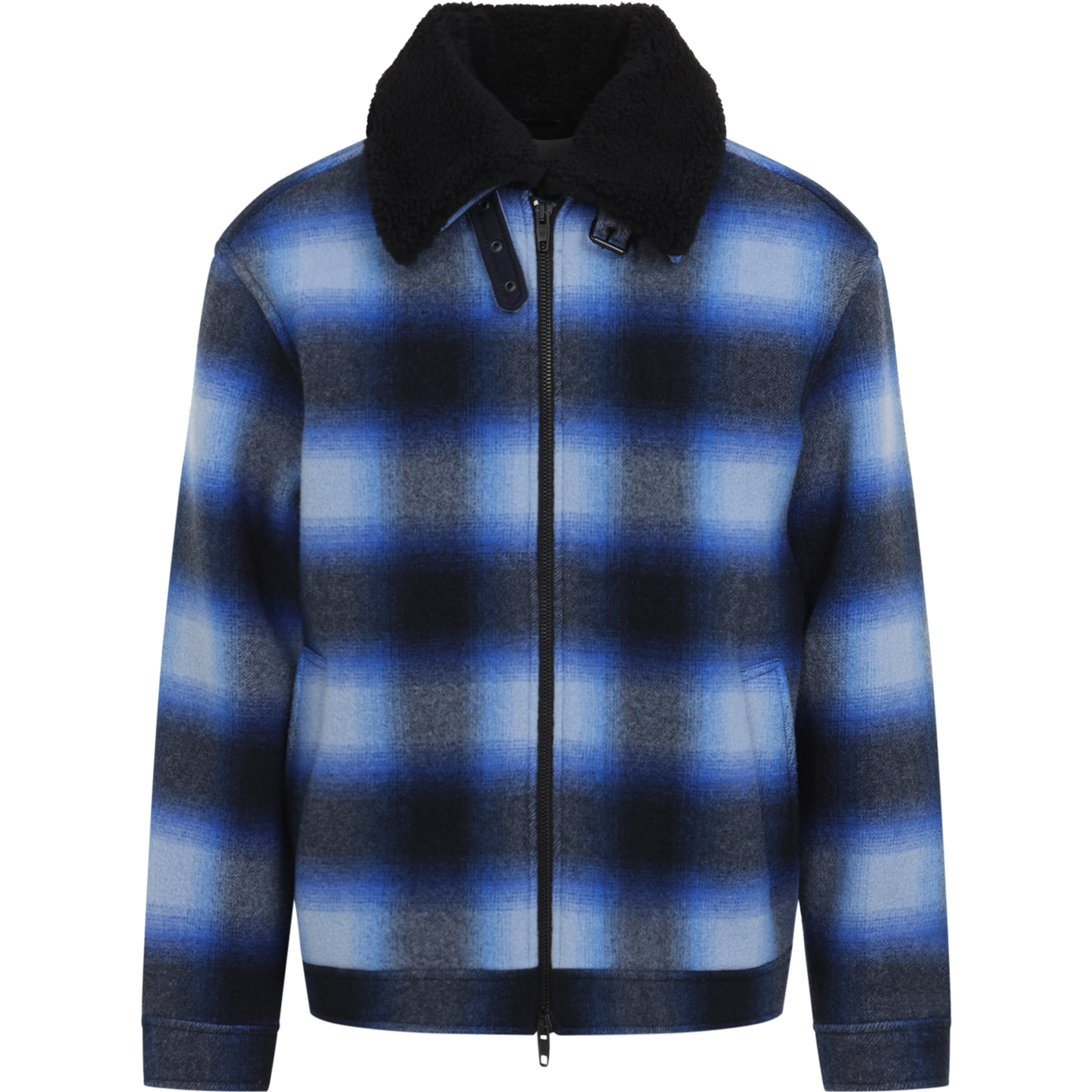 FLANNEL BOMBER JACKET