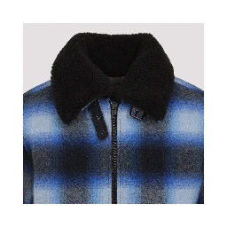 FLANNEL BOMBER JACKET