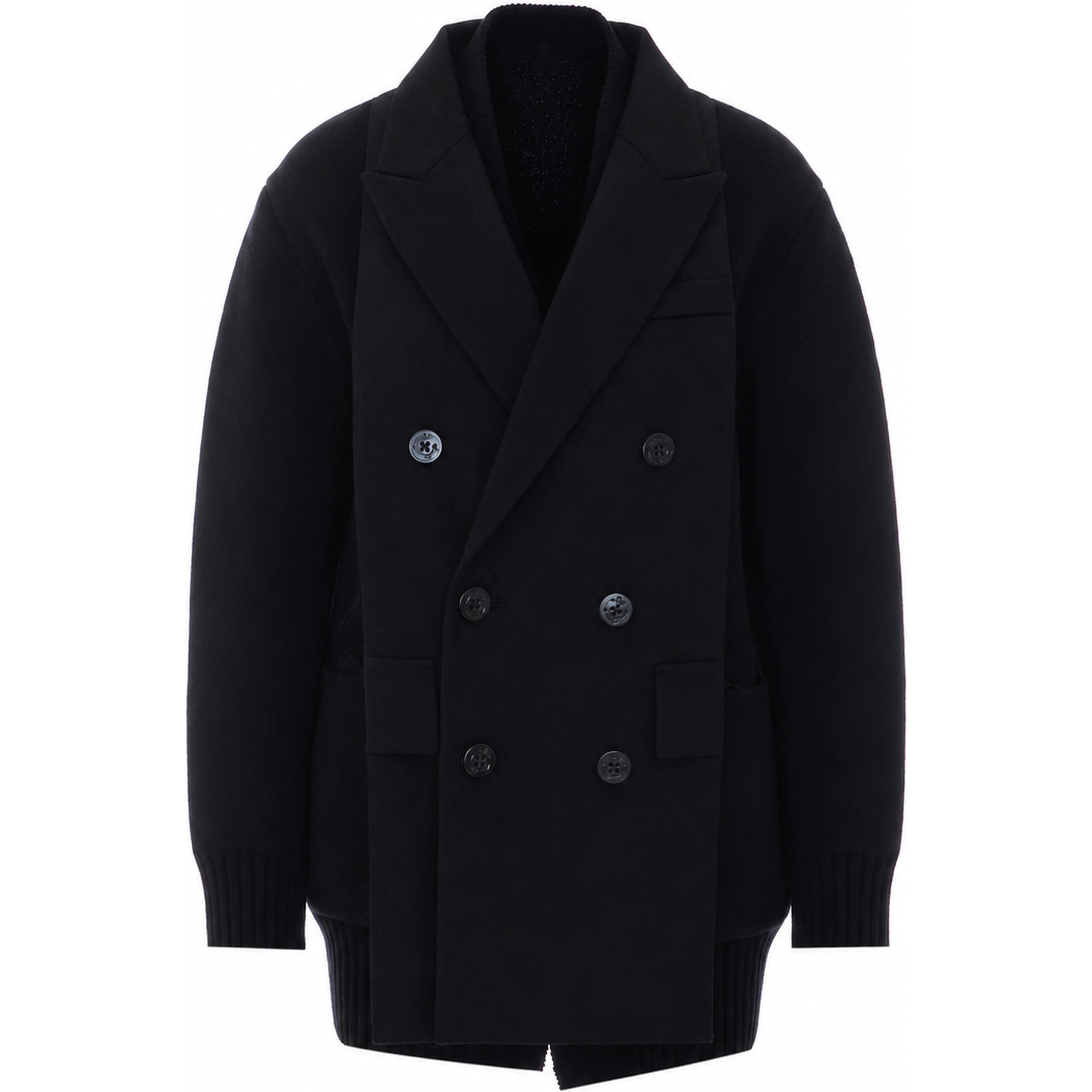 Sacai Sweaters Black