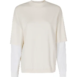 TROY DOUBLE COLOUR SLEEVE TEE