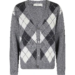 V NECK CARDIGAN