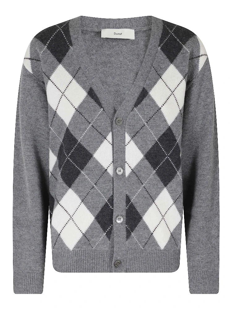 V NECK CARDIGAN