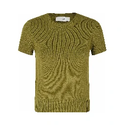 HALF SLEEVE KNIT TOP