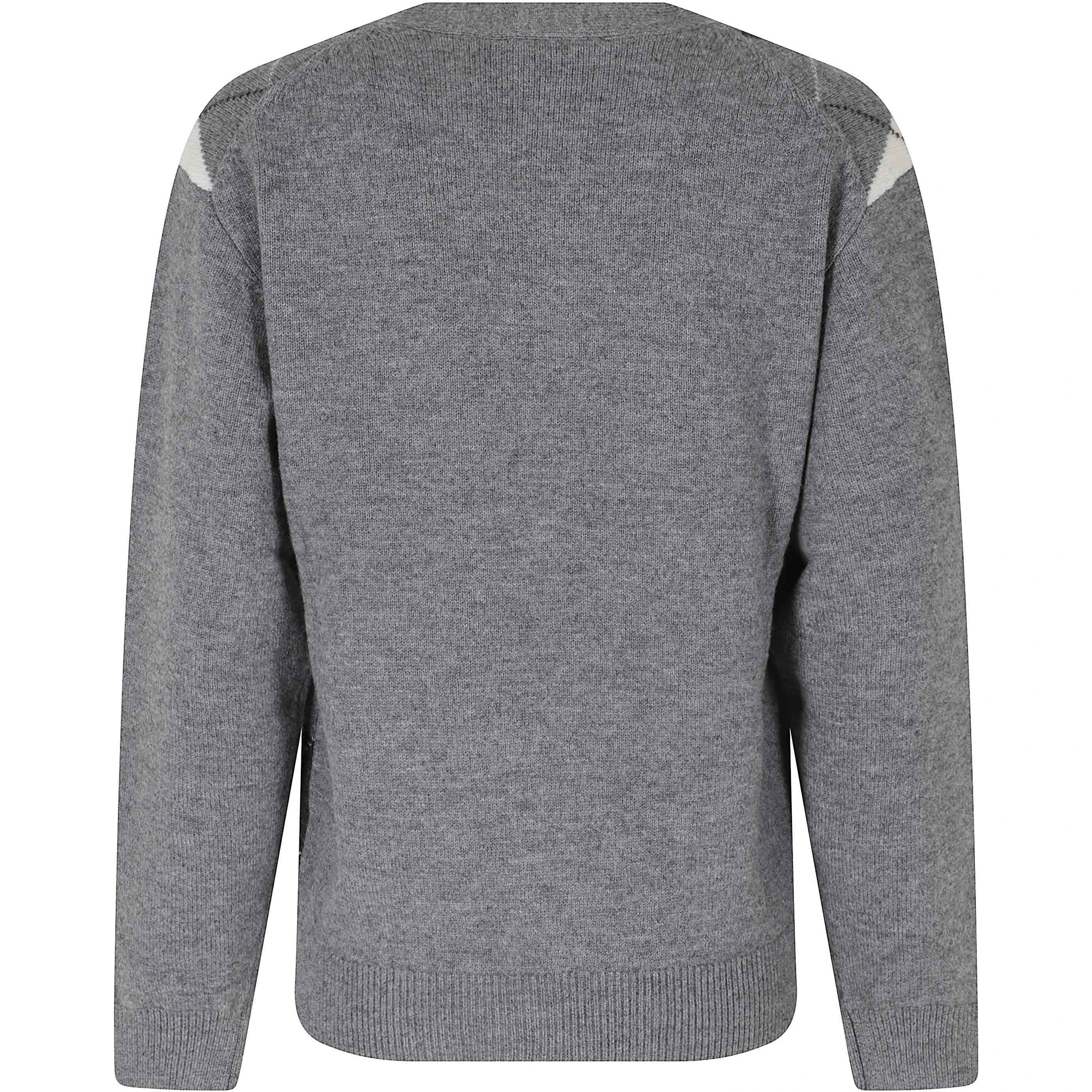 V NECK CARDIGAN
