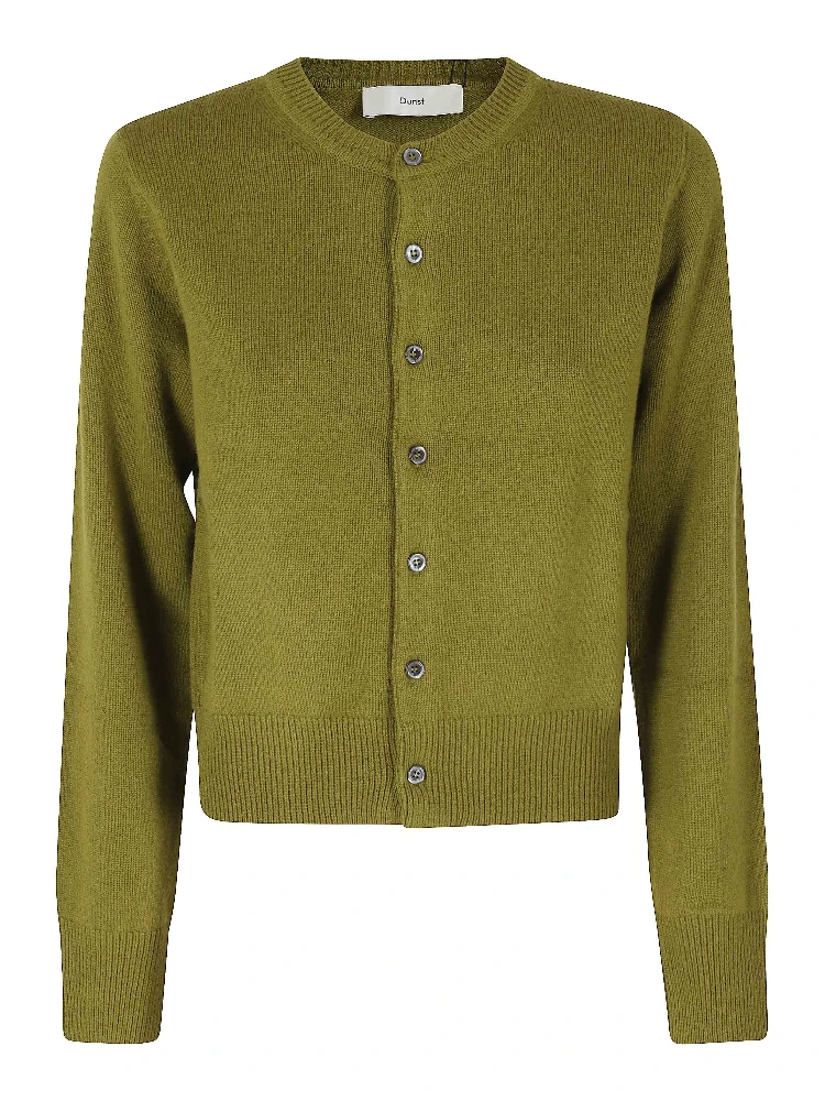 CREWNECK KNIT CARDIGAN