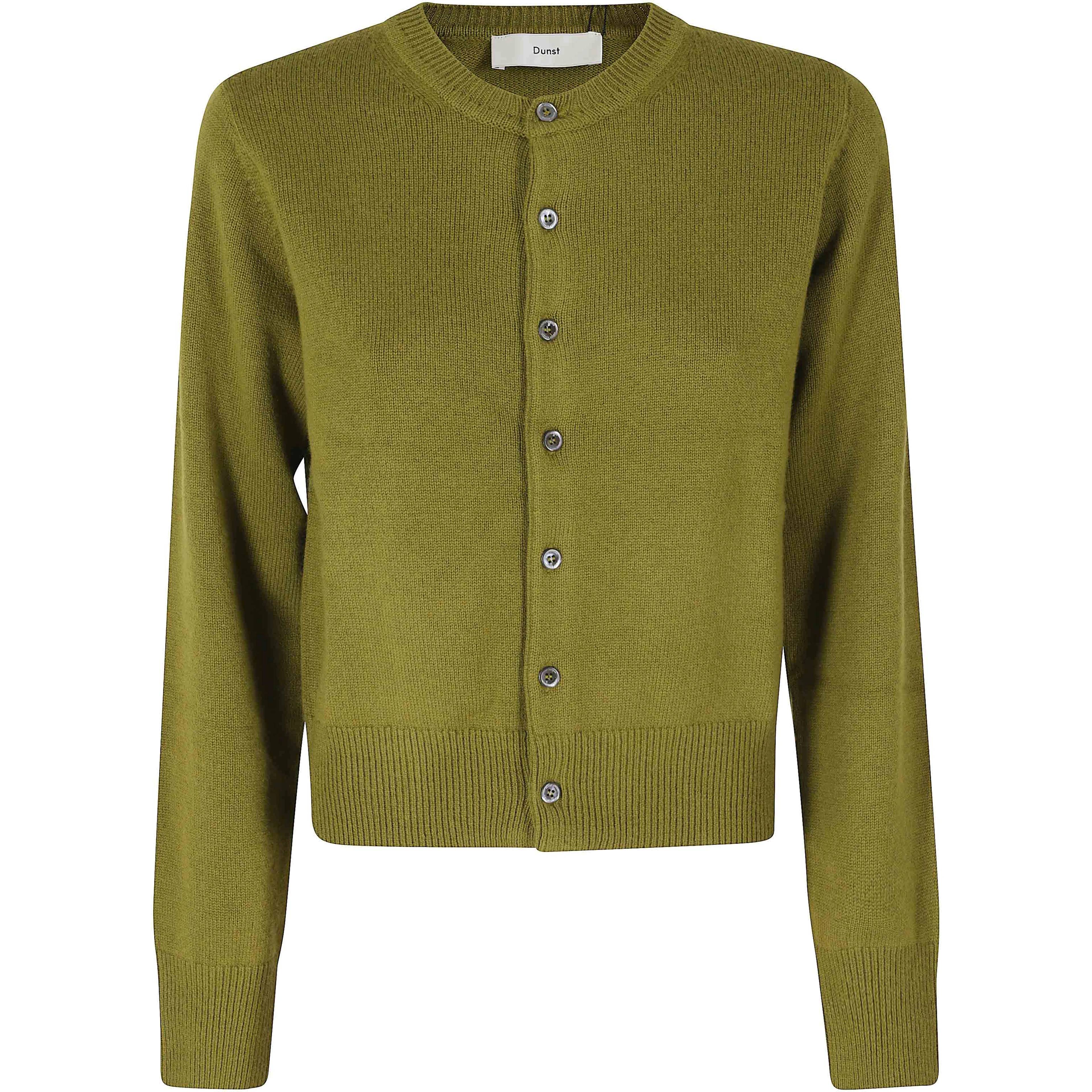 CREWNECK KNIT CARDIGAN