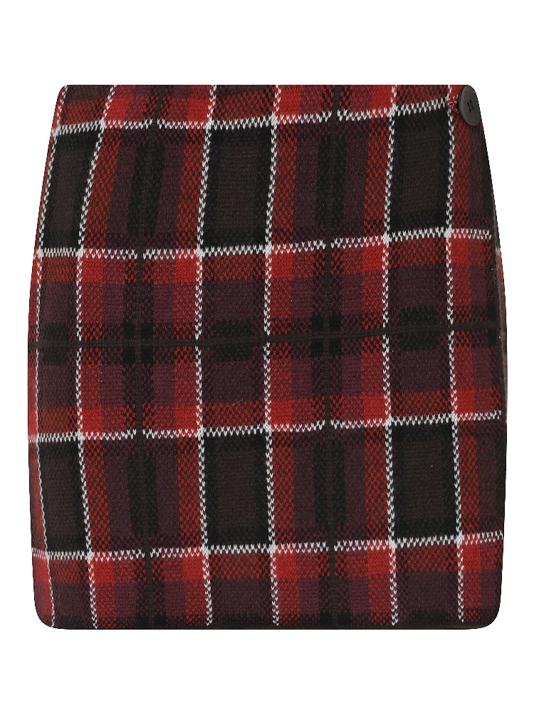 TARTAN MINI SKIRT