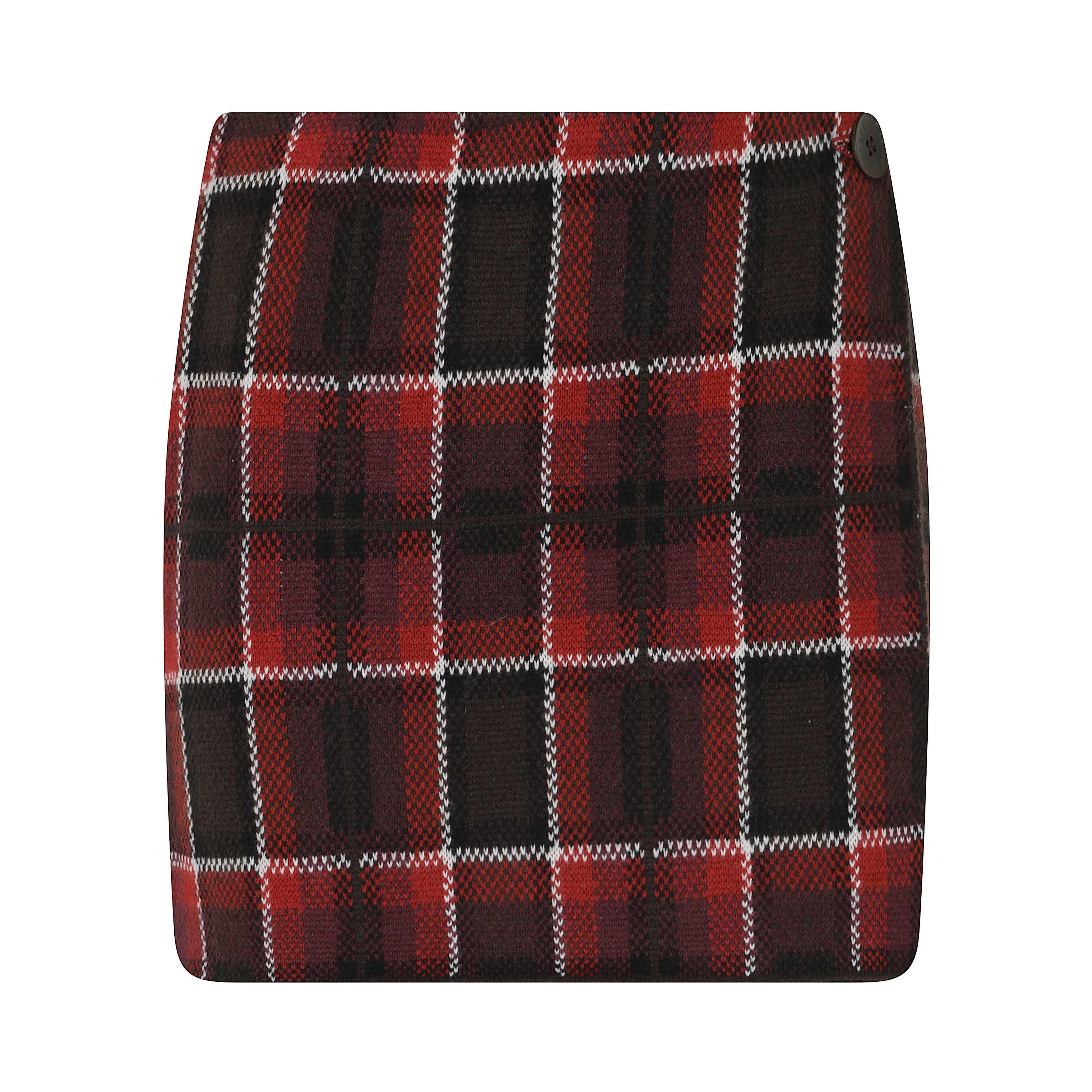 TARTAN MINI SKIRT