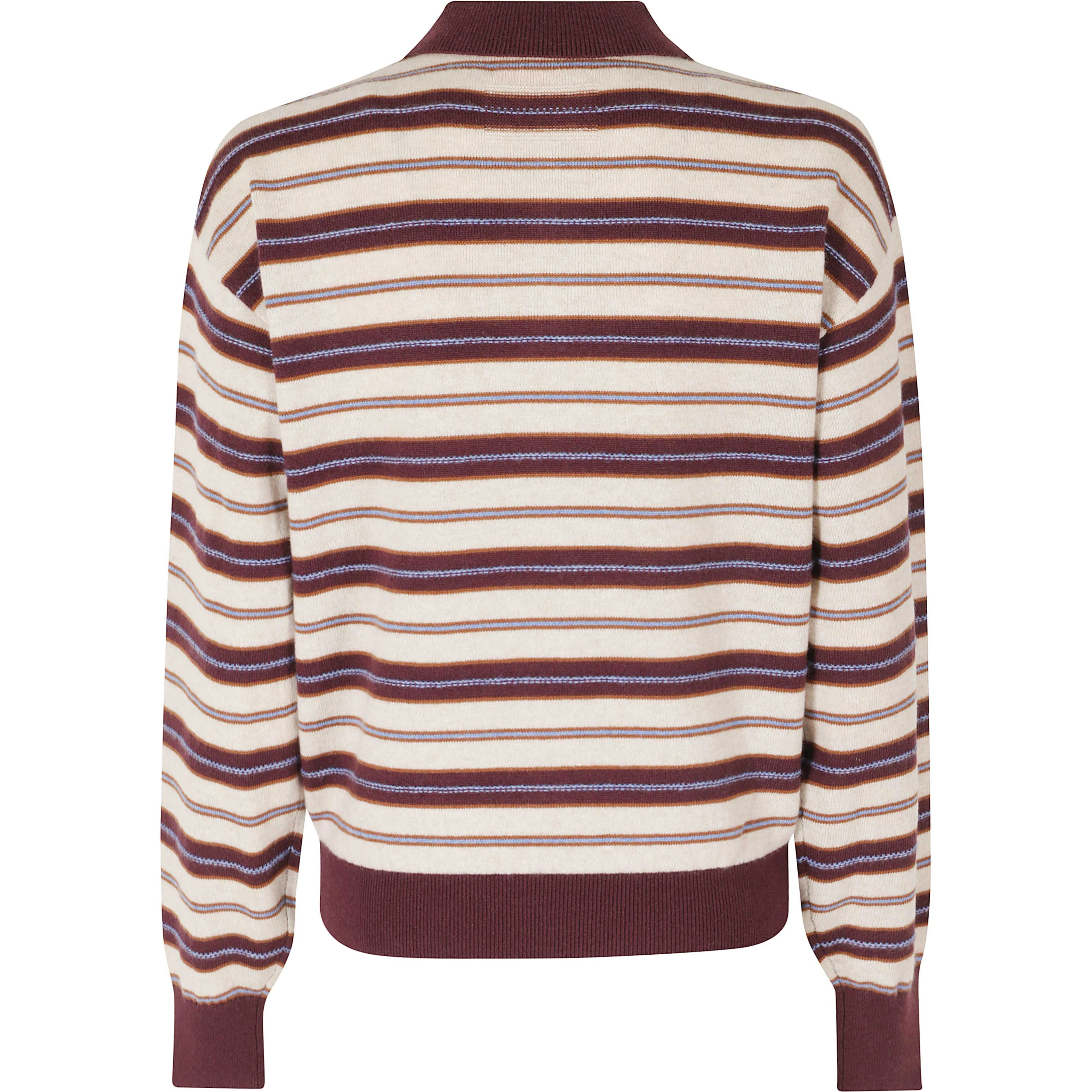 COLLEGIATE STRIPE POLO