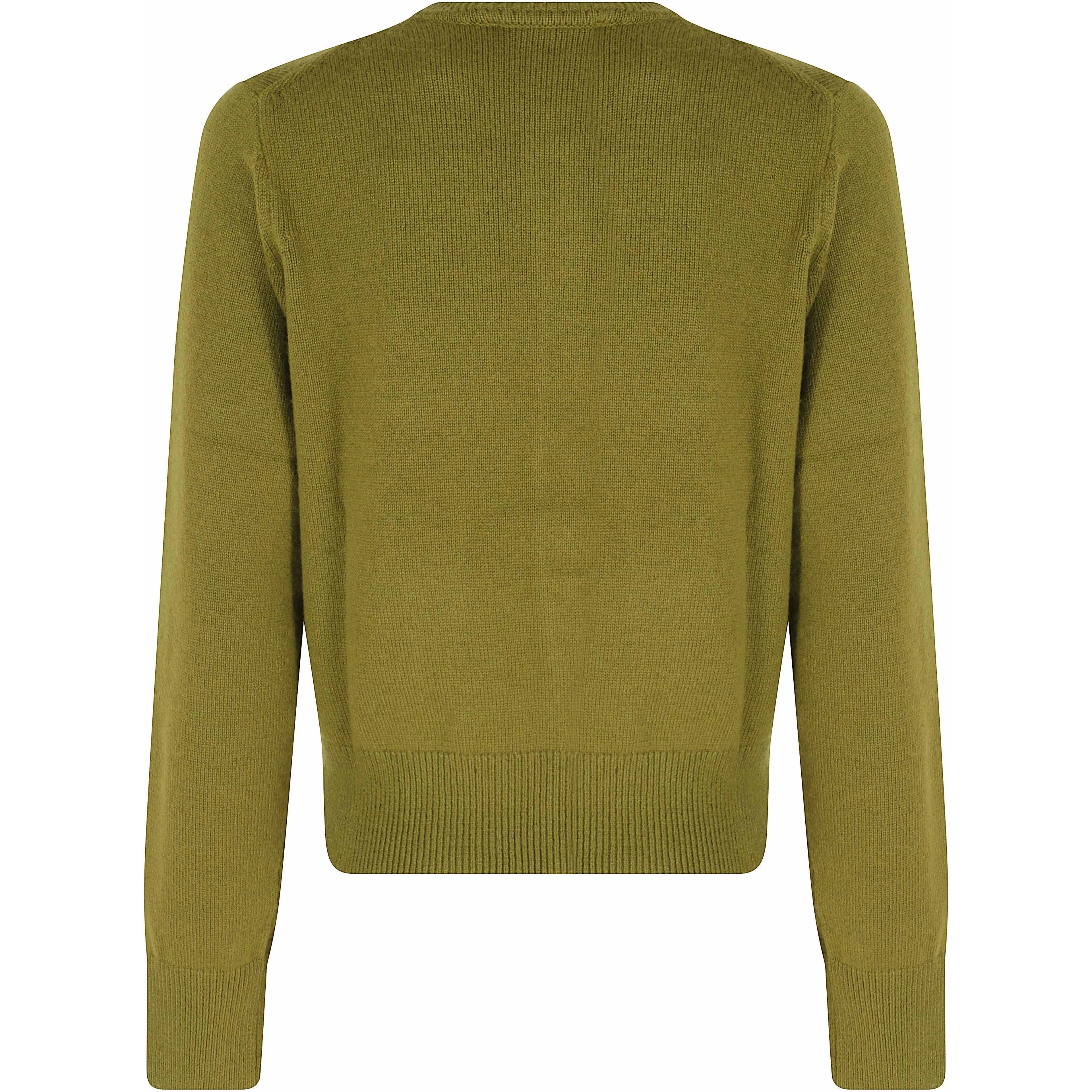 CREWNECK KNIT CARDIGAN