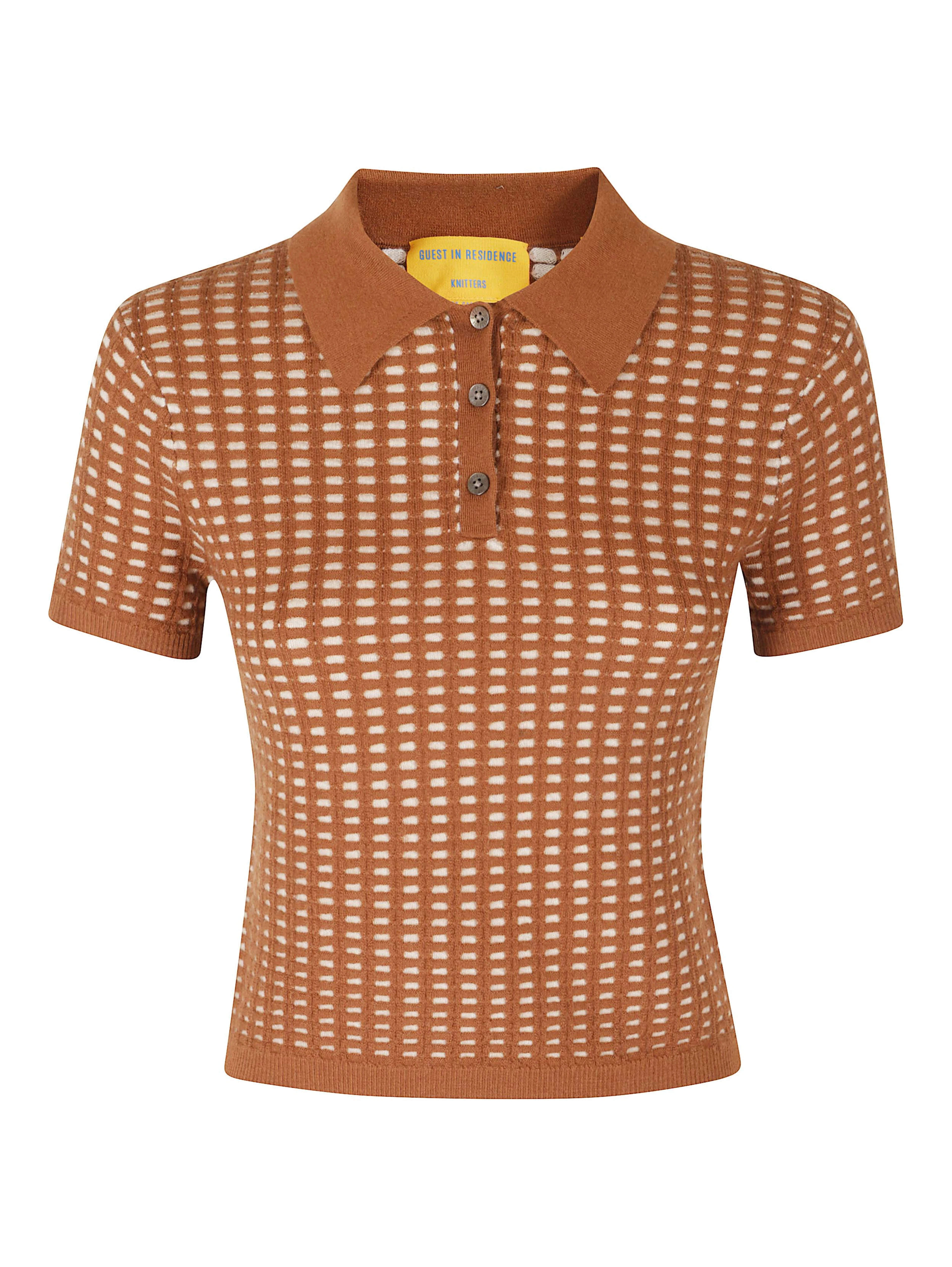SHRUNKEN WAFFLE POLO