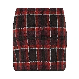 TARTAN MINI SKIRT