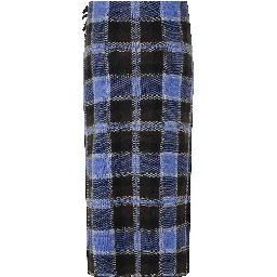 TARTAN WRAP SKIRT