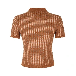 SHRUNKEN WAFFLE POLO