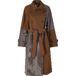 PATCHWORK TRENCH COAT