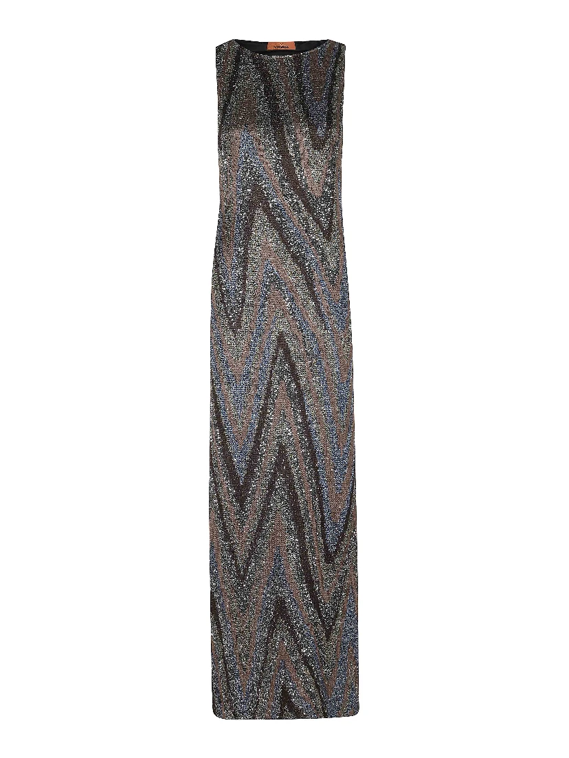 SLEEVELESS LONG DRESS