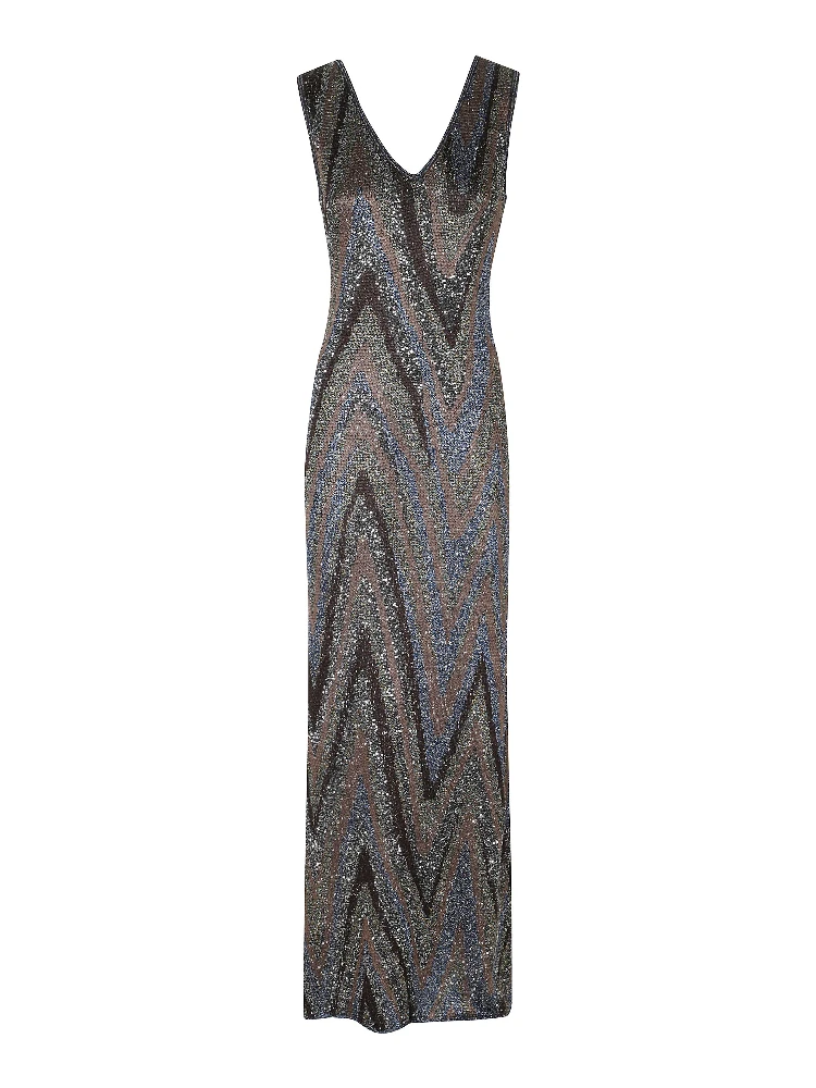 SLEEVELESS LONG DRESS