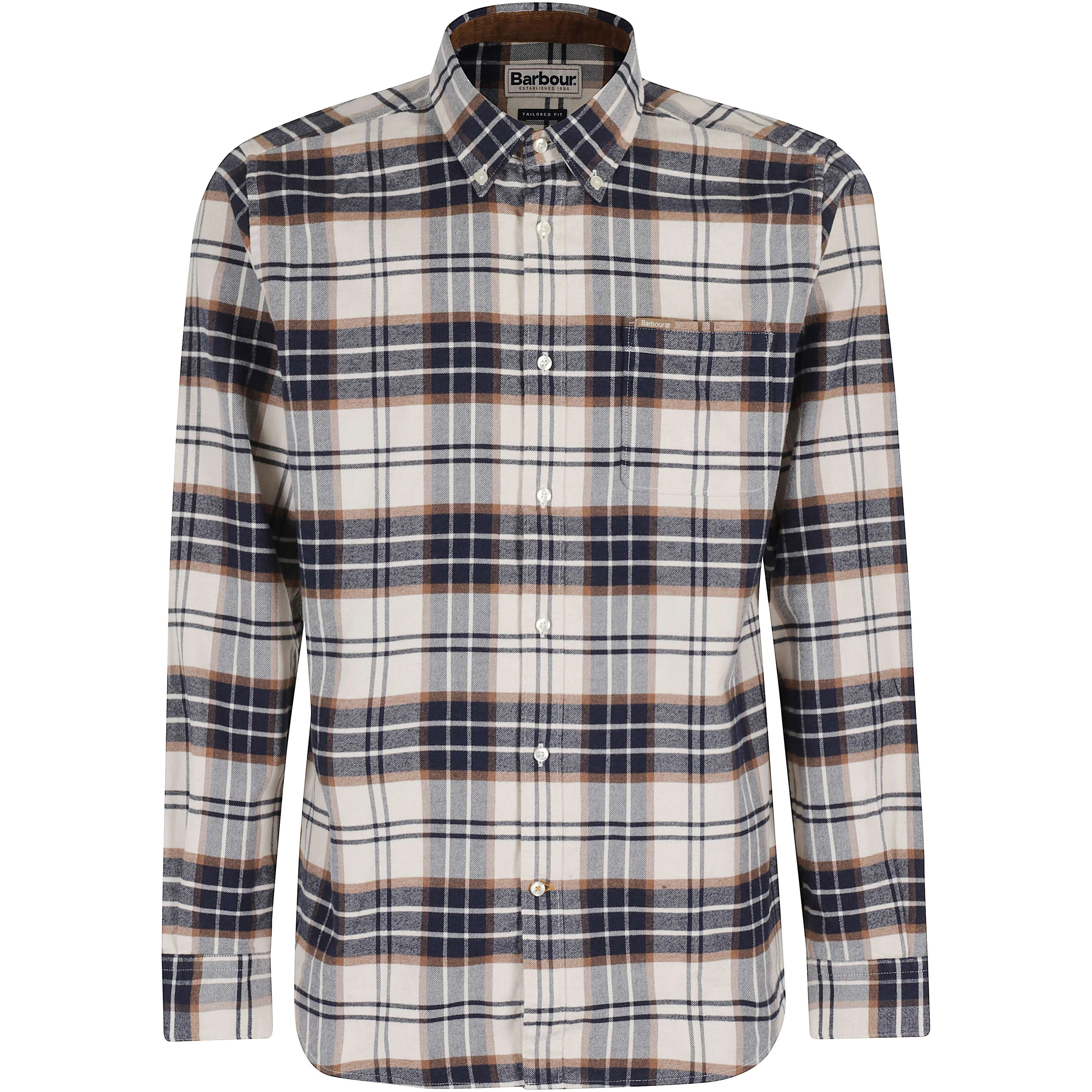PORTDOWN TAILORED SHIRT CHECK COTTON
