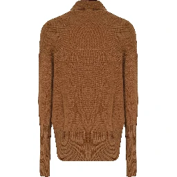 WRAP V NECK SWEATER WOOL CASHMERE