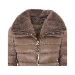 Herno Coats Beige