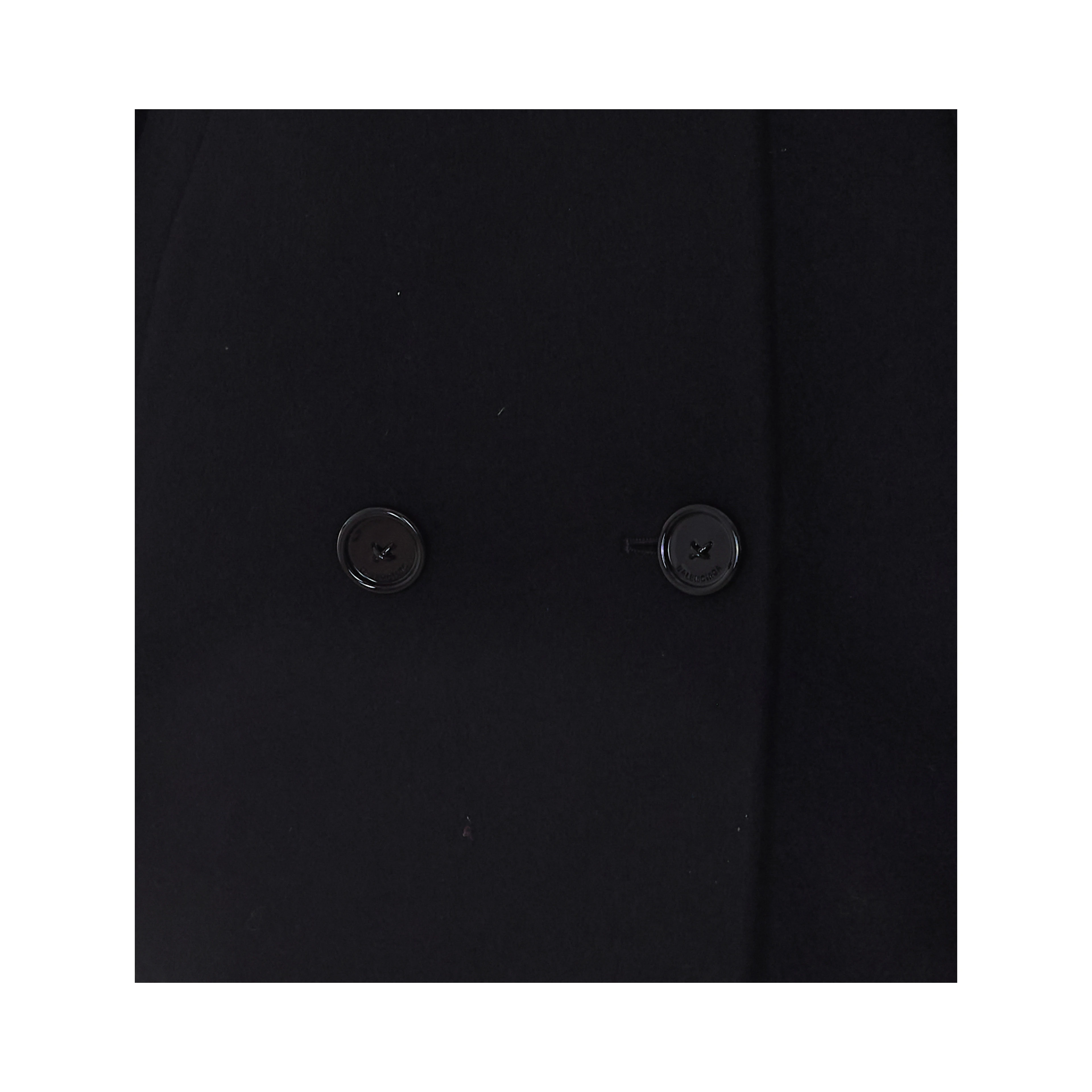 Balenciaga Coats Black