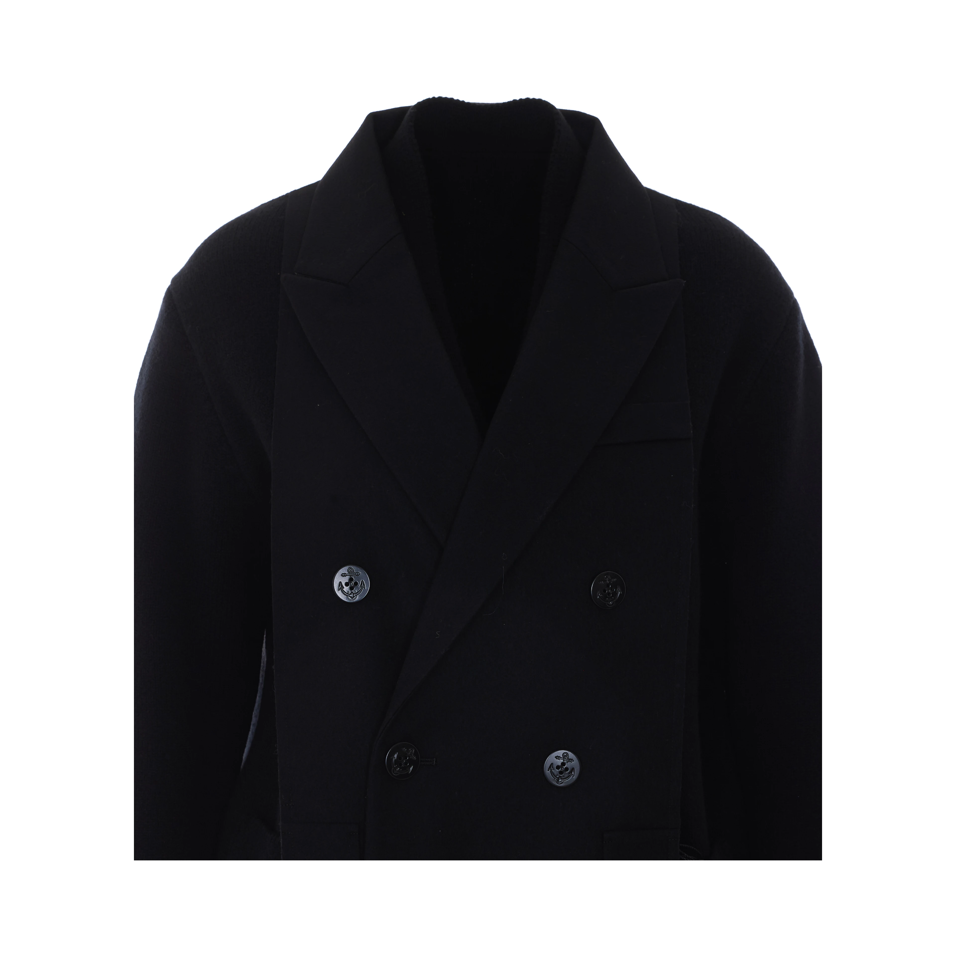Sacai Sweaters Black