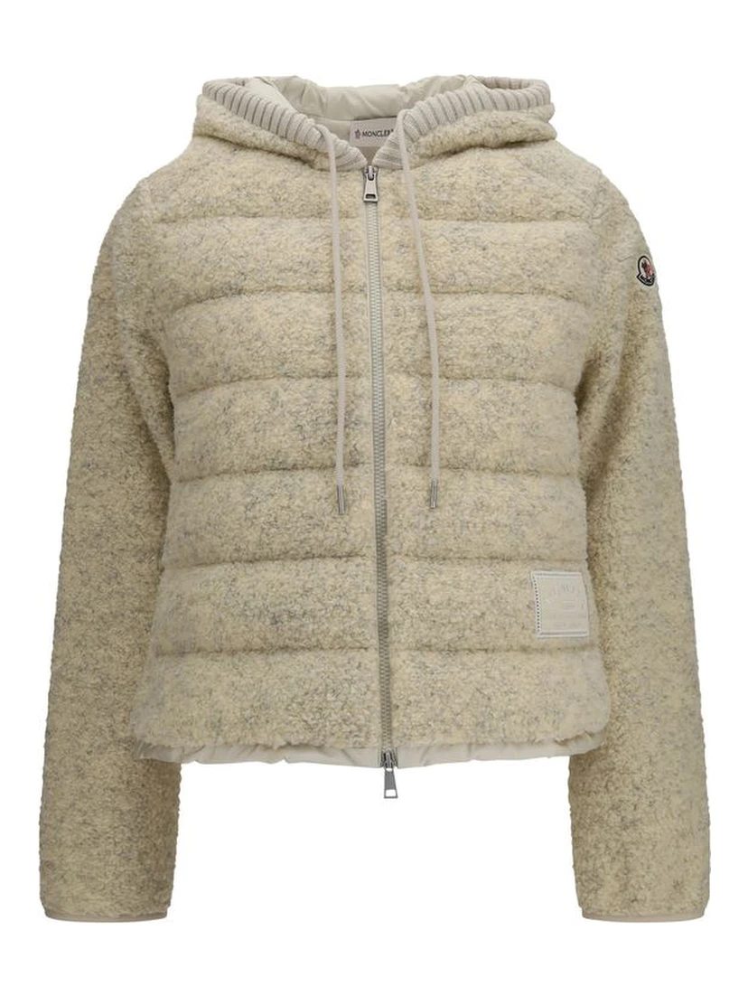 Beige Polyester Sweatshirt