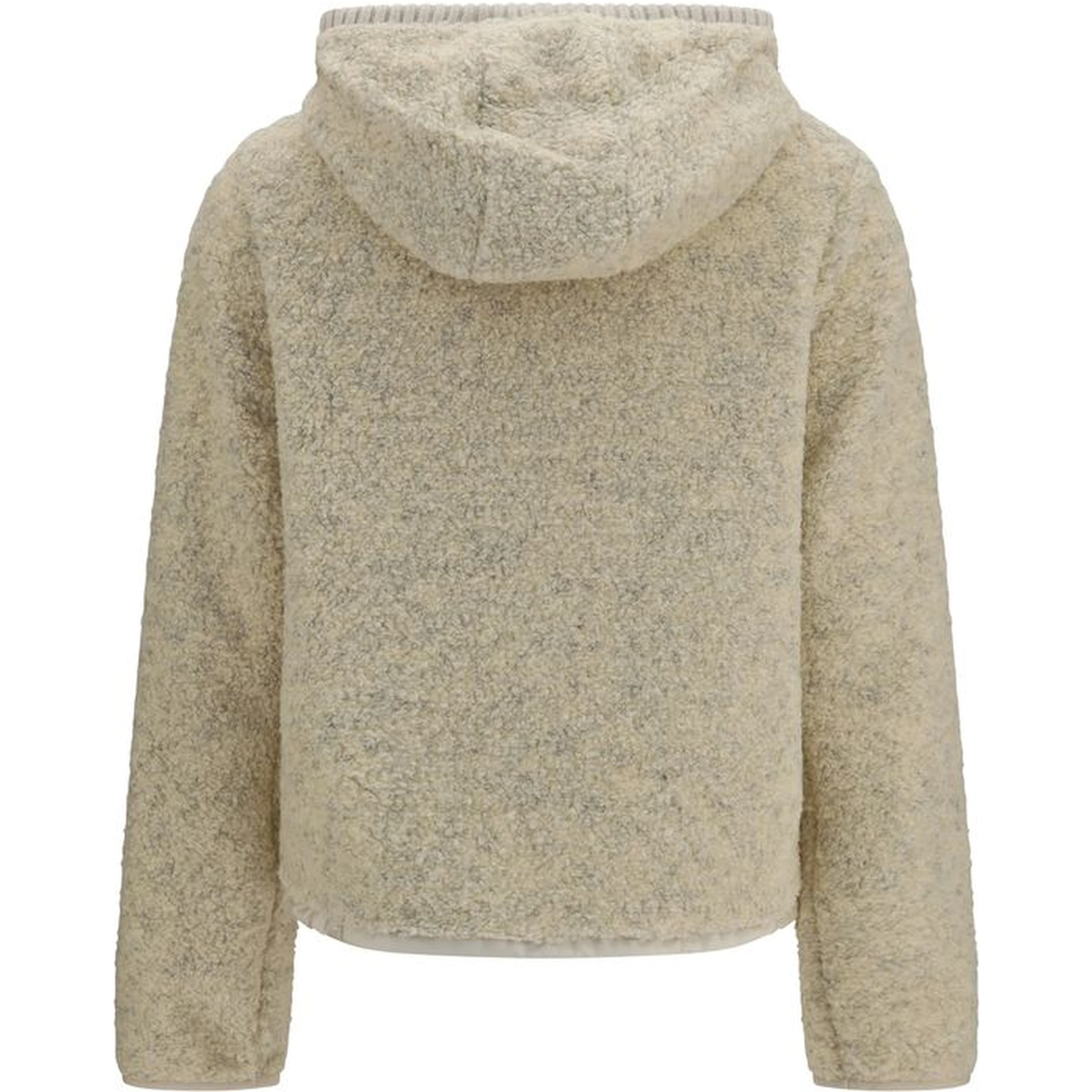 Beige Polyester Sweatshirt