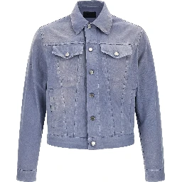 Blue Cotton Denim Jacket