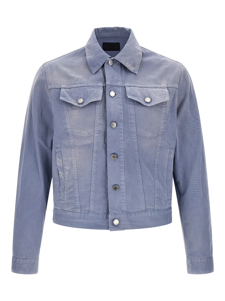 Blue Cotton Denim Jacket