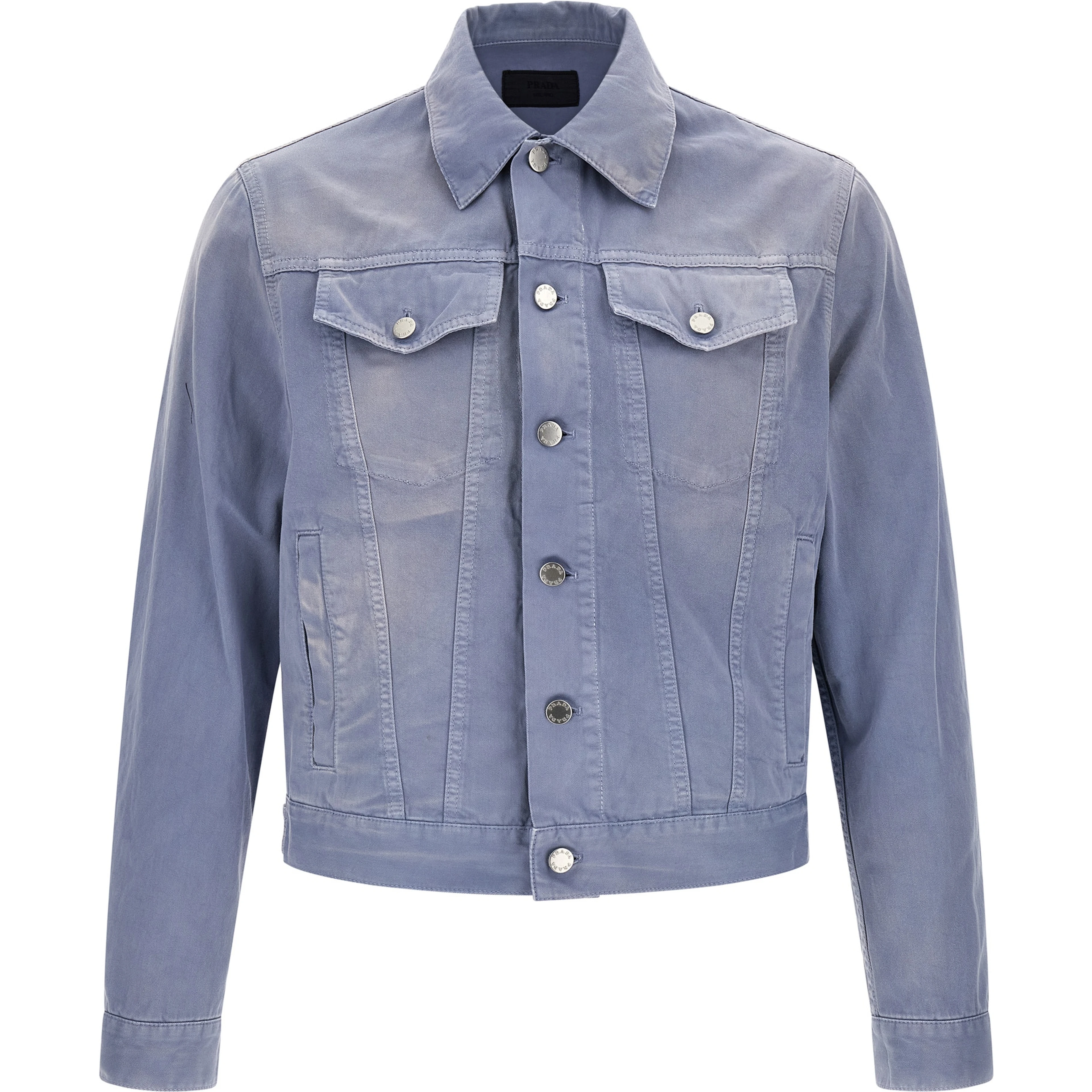 Blue Cotton Denim Jacket