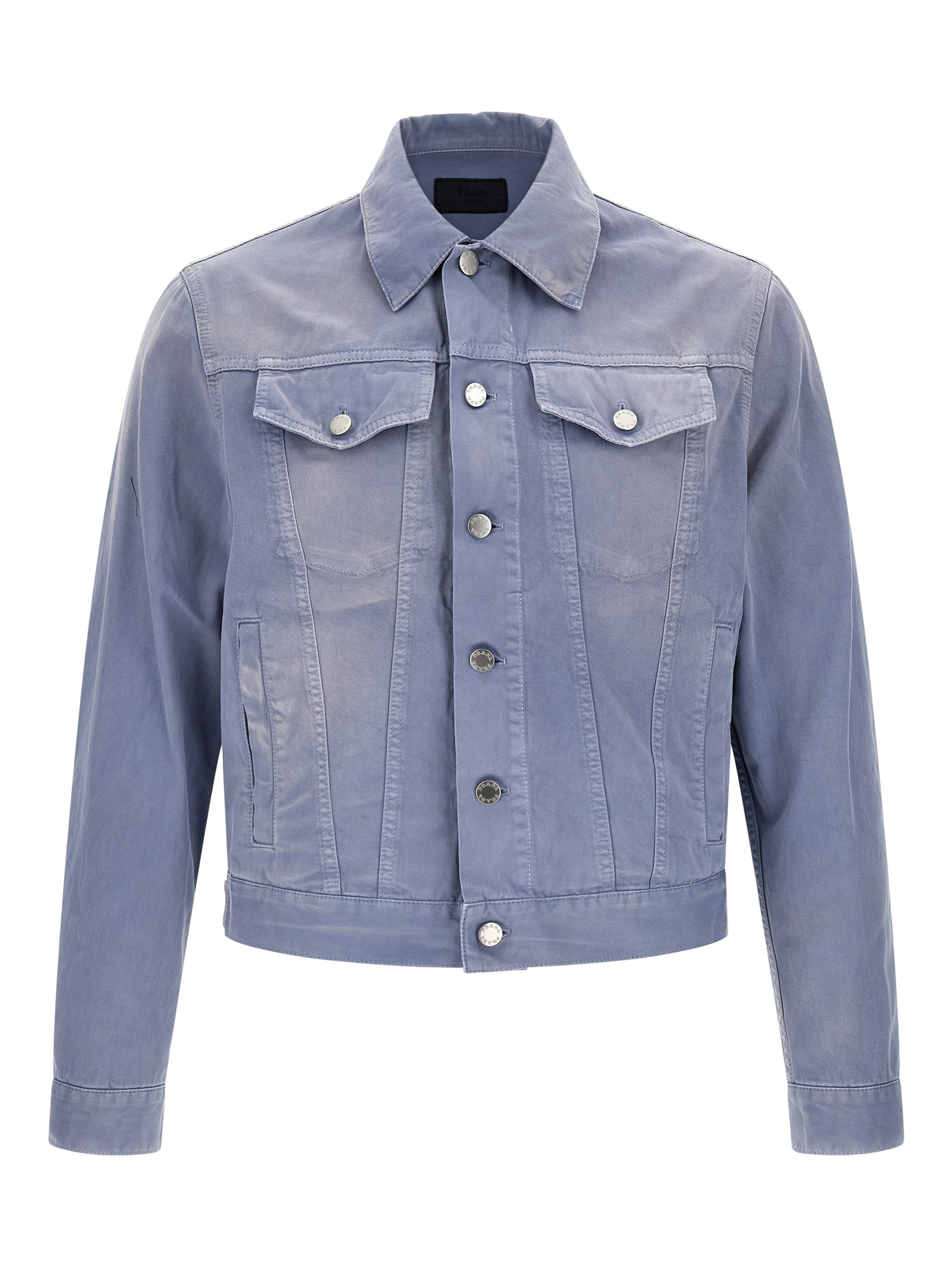 Blue Cotton Denim Jacket