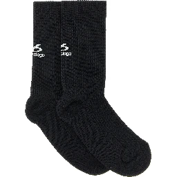 Black Polyamide Socks