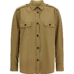 Brown Cotton Blouse