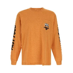 Orange Cotton T-Shirt