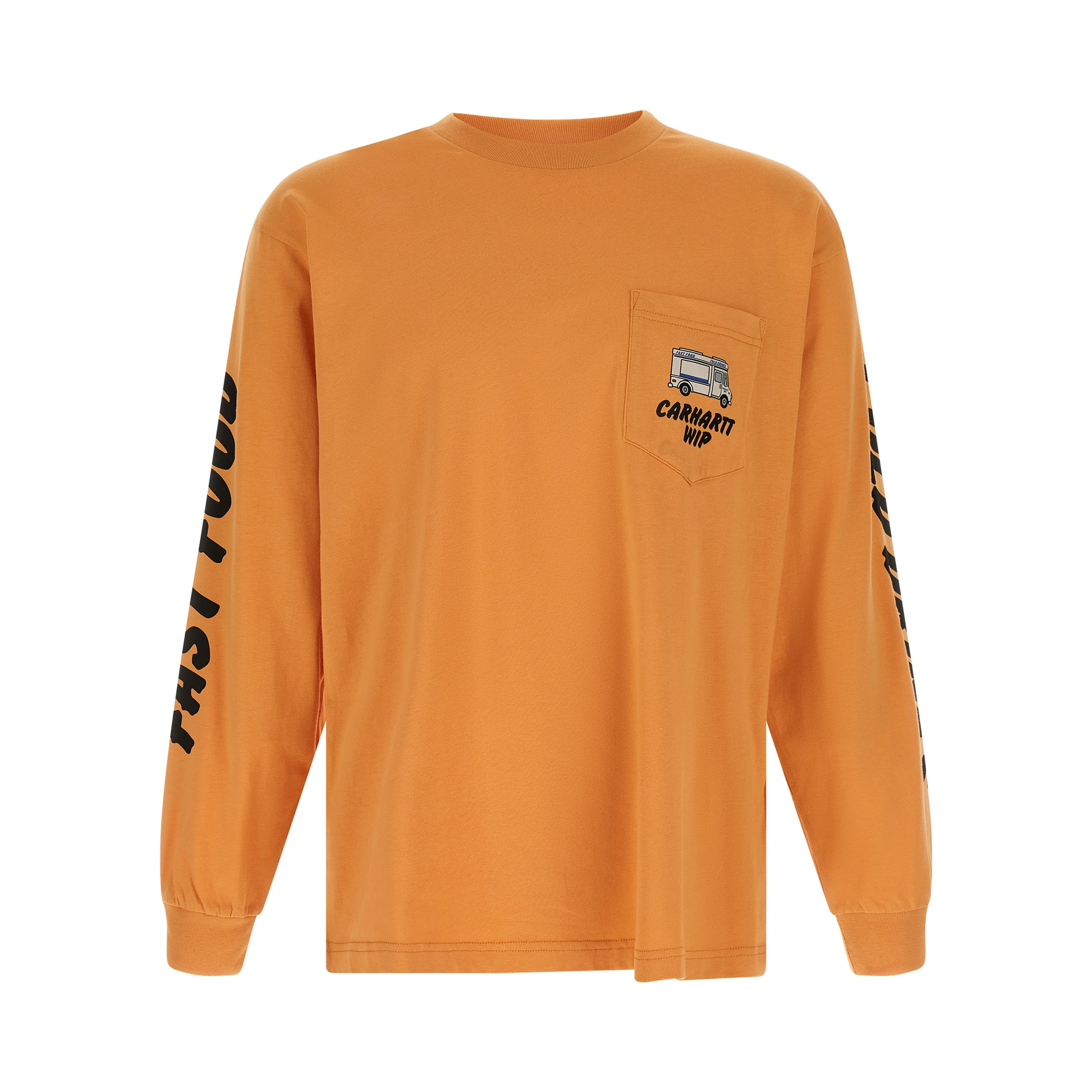 Orange Cotton T-Shirt