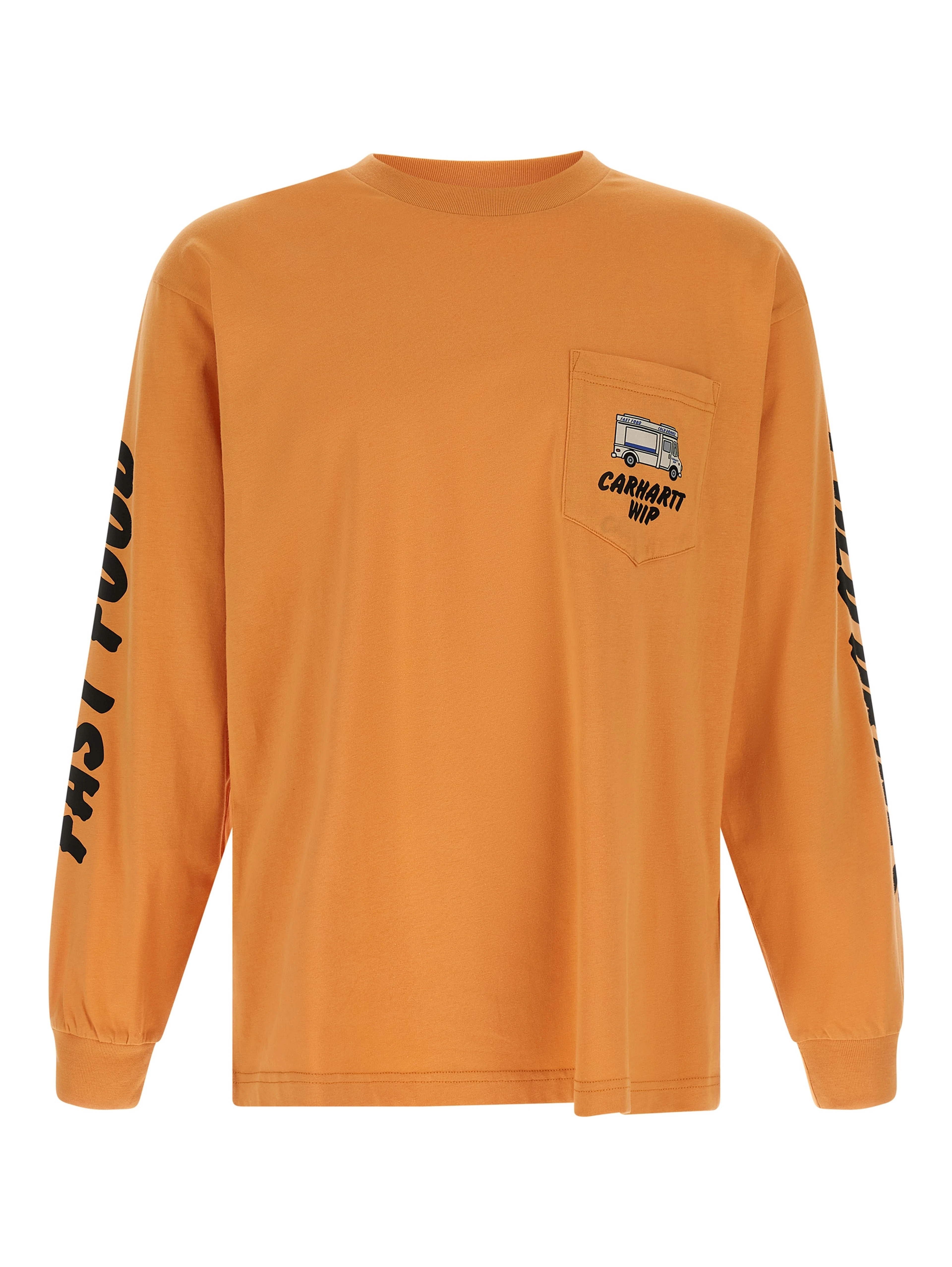 Orange Cotton T-Shirt