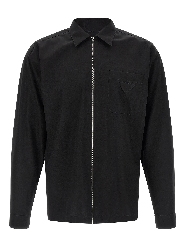 Black Cotton Blouse