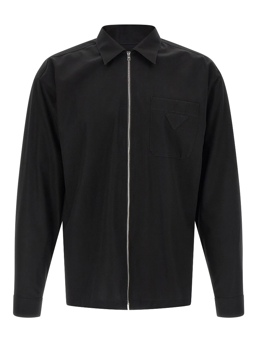 Black Cotton Blouse