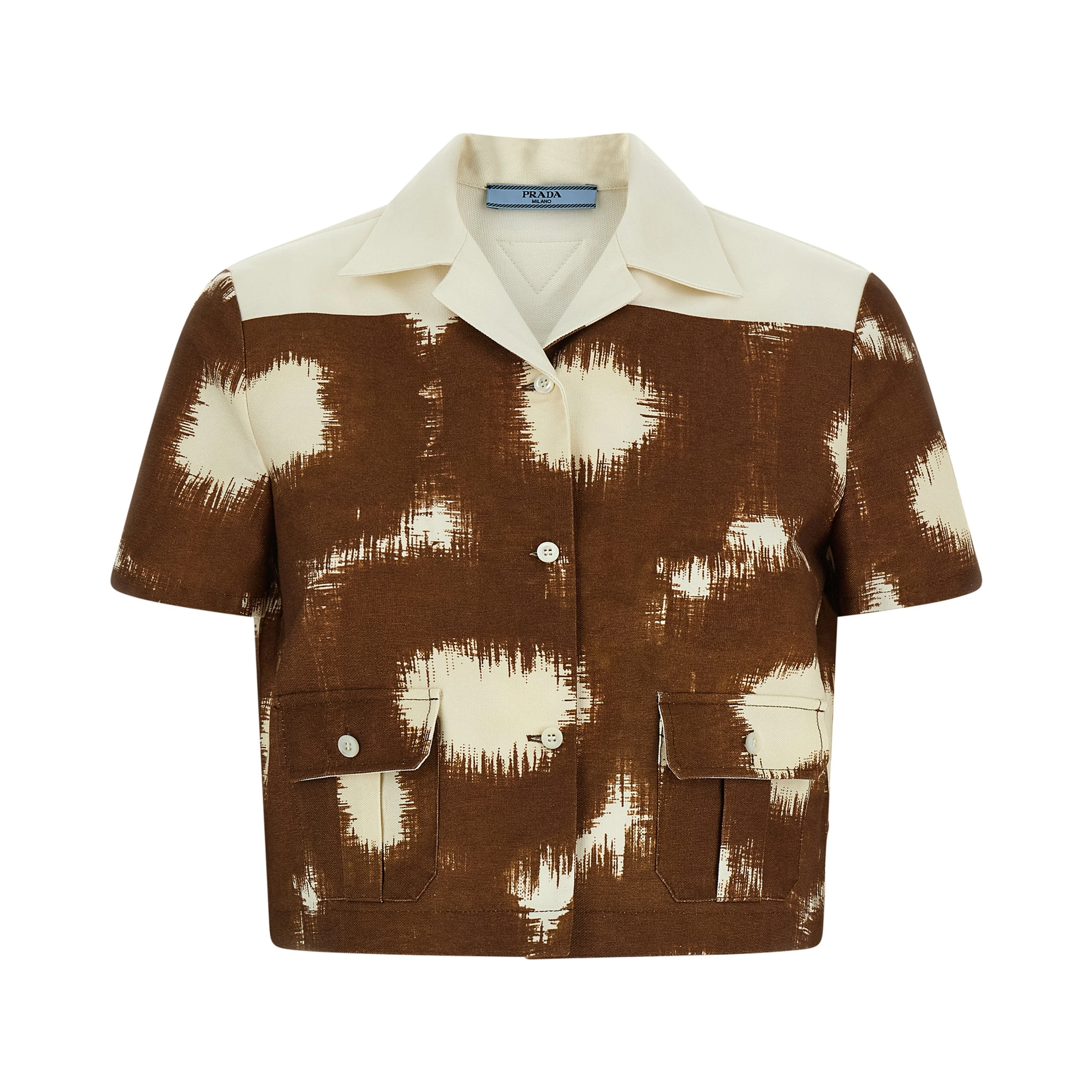 Brown Cotton Blouse