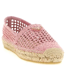Multicolor Cotton Espadrilles